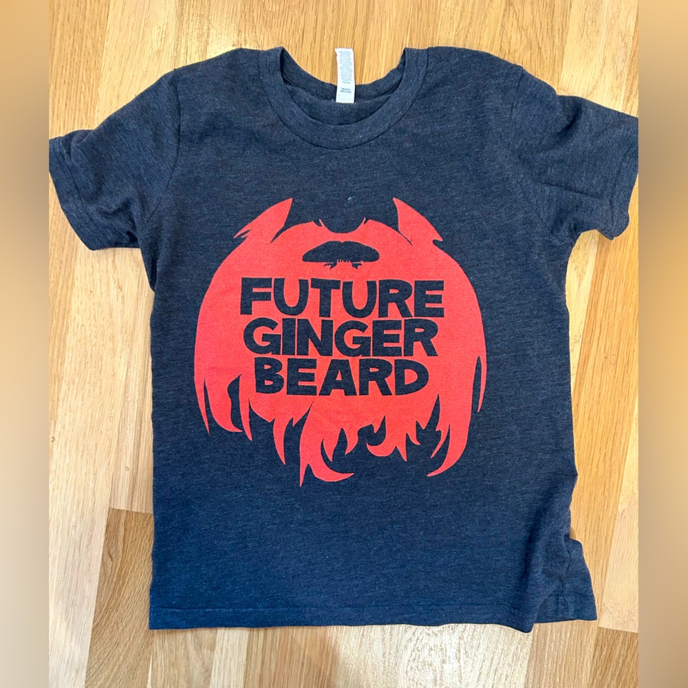 T-shirt size 10-12 Future Gingerbeard